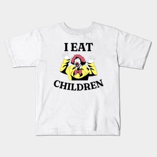 I Eat Children Shirt, Funny Clown Shirt, Funny Meme Shirt, Oddly Specific Shirt, Dark Humor Shirt, Funny Y2K Tshirt, Parody Shirt, Meme Tee Kids T-Shirt